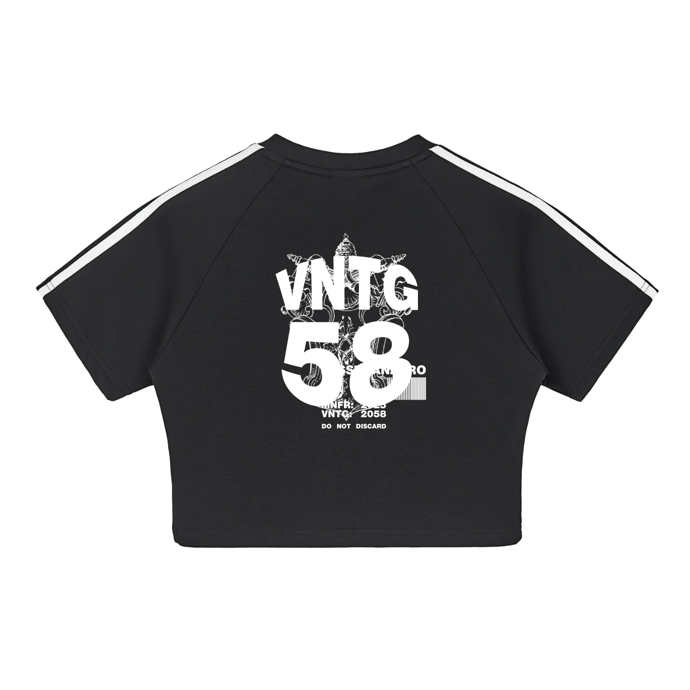 Taped Cooling Performance Crop Top